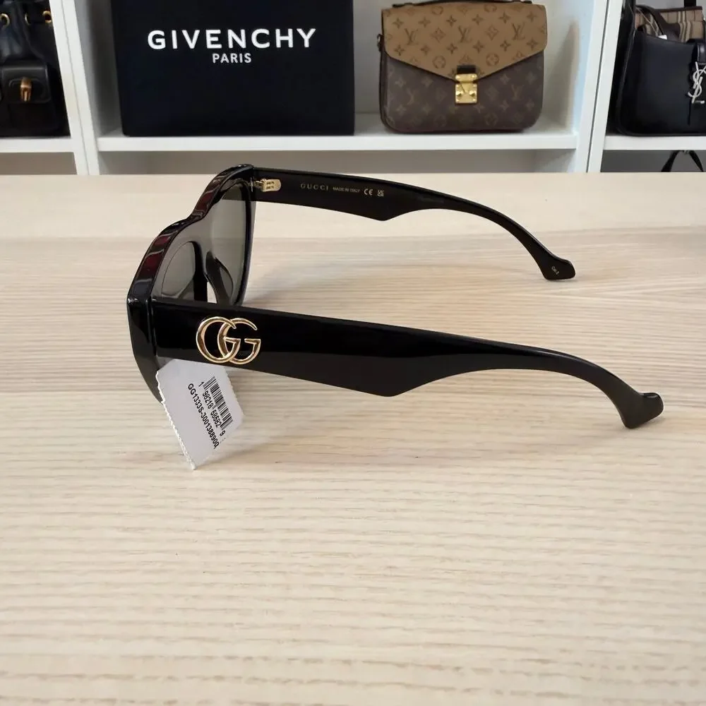 Gucci Generation Cat Eye Sunglasses, 58mm Black